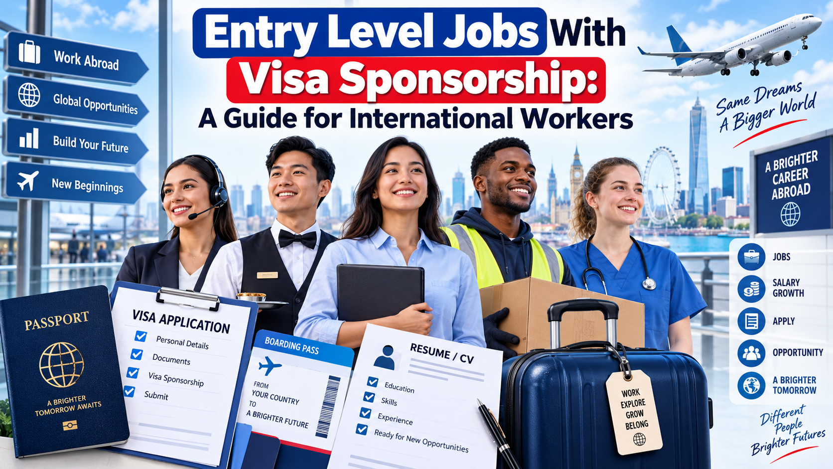 Entry Level Jobs With Visa Sponsorship: A Guide for International Workers